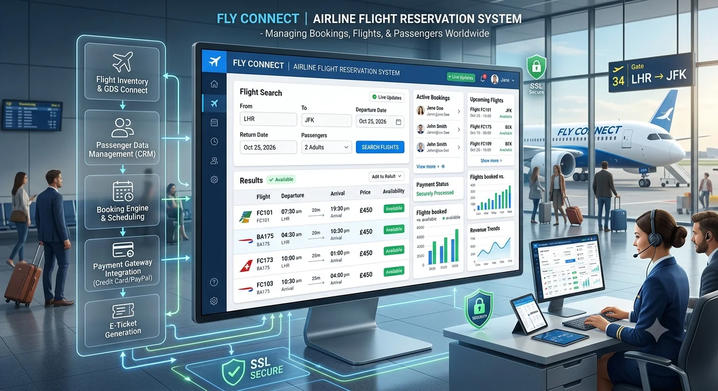 Airline Flight Reservation System