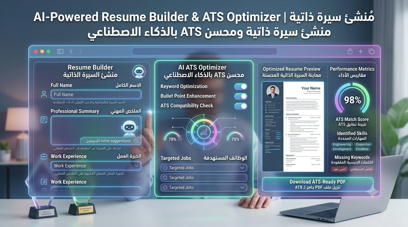 AI-Powered Resume Builder & ATS Optimizer