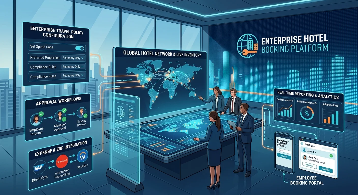 Enterprise Hotel Booking Platform