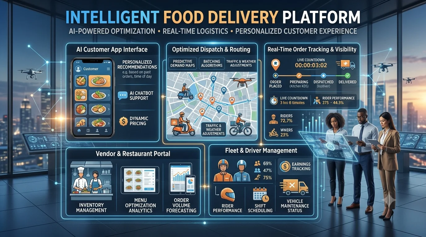 Intelligent Food Delivery Platform